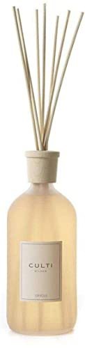 Culti Milano Diffusor Stäbchen Stil Oficus mit einem Volumen von 1000 ml und der Duftnote Vanille und Feigenblätter, Lebensdauer 3 Monate, DA STILCB-1000-OFICUS