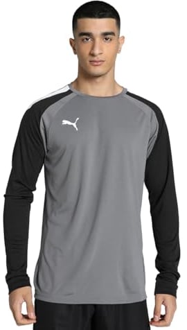 PUMA Herren Teampacer Gk Ls Jersey Langarmshirt, Grau (Smoked Pearl), L