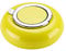 CHAMP Taschen ASCHENBECHER Ø6,2cm mit Deckel aus Metall rund Mini Taschenaschenbecher Reiseaschenbecher Reise Outdoor 4-Varianten 24 (Gelb)