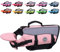VIVAGLORY Front Float Schwimmweste Hund, Hundeschwimmweste für Bootfahren, Schwimmweste with Kopfstütze, Auftrieb & Schwimmhilfe, XXS, Sakura Pink