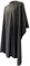 Kobe Professional Hairdressing Rose Print Gown - Large Salon Cape (Black)