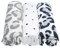 Mother hood Spucktücher Premium, Stoffwindeln, Mullwindeln, 3-er Set, Öko-Tex Standard 100, 100% naturreine Baumwolle, 70 x 80 cm (Leo blau), 078/166