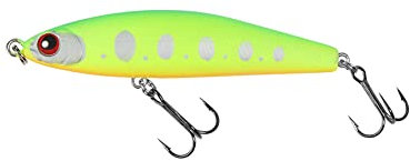 Angeln sinkender Stickbait Bleistift Wobble Walk The Dog WTD Seebarsch Forelle Langguss magnetisch 60er Jahre Blues Code (09)