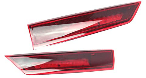 KYYET 2 Pcs High Level Rear 3rd LED Third Brake Light Compatible with 2012-up Ford Transit Tourneo Custom Barn Door