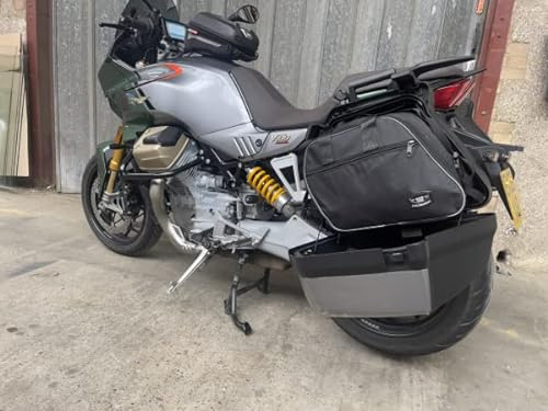 GREAT BIKERS GEAR Fantastica attrezzatura da motociclista: tasche interne per Moto Guzzi Mandello V100/Stelvio valigie interne moto