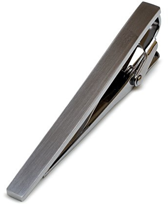 [TAVARAT] Krawattenklammer Krawattenklammer für Herren Schwarz Silber Krawattennadel Tps-043, free, Nicht-Edelmetall, Kein Edelstein