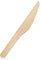 Générique 1000 Couteaux jetables en bois 165 mm biodégradables