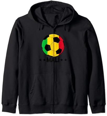 Mali Soccer Team Mali Flag Jersey Football Kapuzenjacke