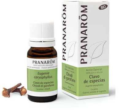 PRANARÔM - Garofano BIO - Olio Essenziale chemiotipizzato - Comfort salute orale - 100% Puro E Naturale - OECT - 10 ml