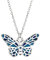 Sofia Milani - Damen Halskette 925 Silber - Schmetterling Anhänger - N0788