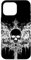 iPhone 16 Pro Max Emo Y2K Skull Cross Dark Grunge Aesthetic Goth Gothic Black Case