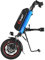ELESMART A5 Elektrisch Rollstuhl Zuggerät, Elektrischer Handbike-Rollstuhl-Antrieb zur Umrüstung von Manuell auf Elektrisch Rollstühle, 10,4 Ah, 36V 500W, Seitenanschluss, Blau