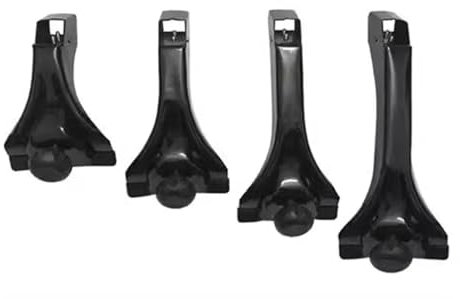 Barres De Toit Railing Support De Montage De Lumière De Projecteur De Toit De Voiture, Adaptateur De Montage De Gouttière Cross Barres Rail(16CM)