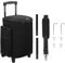 Carrying Case Foldable Storage Bag For Speakers Multi Pocket Protective Case Speakers Bag With Wheel