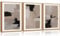 HPINUB Large Abstract Framed Canvas Wall Art Set,Minimalist Beige Gray Pastel Watercolor Wall Decor,Modern Illustration Neutral Art Painting for Living Room,Bedroom,Dining Room,Office (Abstract)