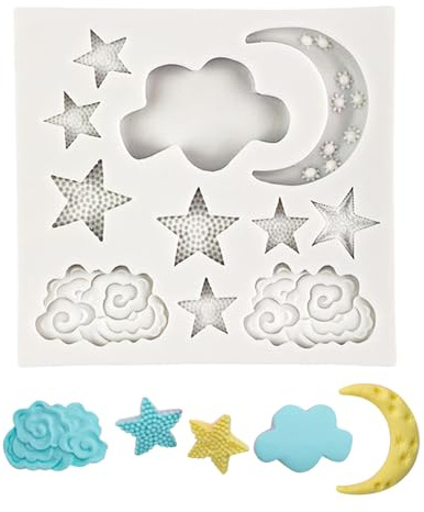 Dtaigou Stampi per Fondant in Silicone - Stampo per Cemento per Decorazioni Domestiche - Forme per Cemento per la Decorazione Domestica, Utensile da Forno in Silicone per Cioccolato e Gelatina