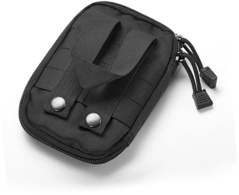 SAFIGLE Taktische Medizinische Arzttasche Schwarz Aus Langlebigem Material Tragbare Notfall- Und Hilfetasche Mit Hängendem Seildesign Für Outdoor Camping Reisen