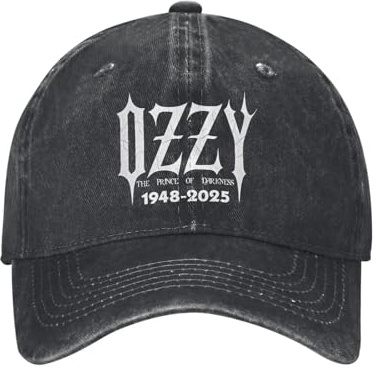 OMYOGOKNM Ozzys Osbournes Washed Baseball Cap y2k Retro Sun Trucker Hat Sommer Weiblich Männlich Outdoor Sports Snapback Cap