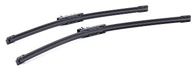 RIDEX Scheibenwischer Set Wischerblätter Satz ohne Spoiler Frontscheibenwischer Vorne Wischblattausführung: Rahmenlos Länge 1: 600mm Länge 2: 500mm 298W0086