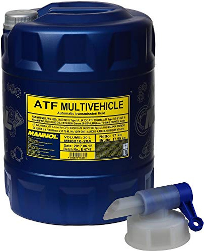 20 L MANNOL MN8210-4ME ATF Multivehicle Automatikgetriebeöl Oil + Auslaufhahn