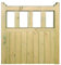 Quorn Single Timber Garden Gate 1050mm GAP x 900mm High Wooden QU05