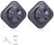 Lixada MTB Road Bike Computer Adapter for Garmin Mount Extended Phone Seat Holder (Pack of 2)