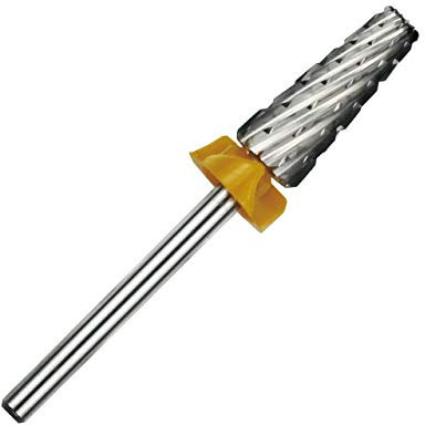 C & I 5 in 1 Nail Drill Bit, Cross & Slim Edition, Professional Nail Drills for Electric Manicure Drill Machine (Double Coarse -XXC)