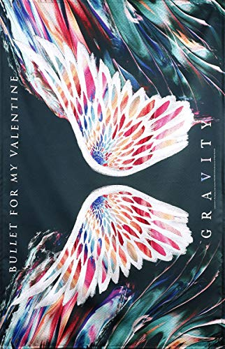 Bullet For My Valentine Flagge Fahne Gravity POSTERFLAGGE Poster Flag Stoff