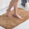 KELEKELE Badematte rutschfest-Badvorleger Badezimmerteppich Badteppiche Maschinenwaschbare Flauschige ​Mikrofaser Duschvorleger Weicher Duschmatte (Champagner, 60 x 90 cm)