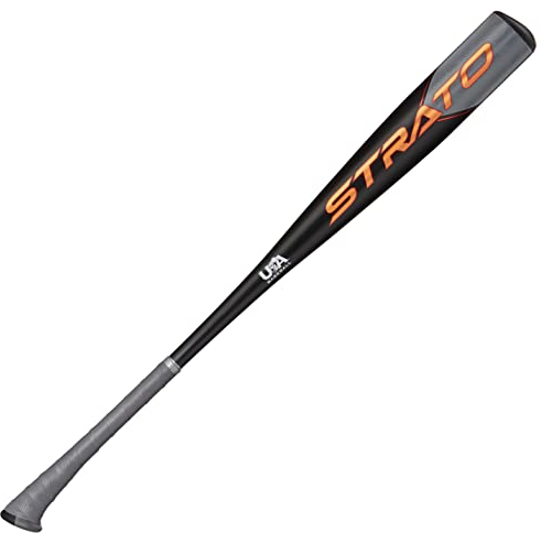 Axe Unisex, Teenager L139K-32-24-B USA Baseballschläger, Schwarz/Grau/Orange, 32 / 24 oz