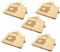 vhbw 50x sacchetto compatibile con Bosch BSG 61922 Logo ProParquet, 62001 Air Clean II, 62030 Logo aspirapolvere - carta, 25cm x 19cm