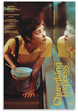 TSALF Leinwand Bilder Kein Rahmen ChungKing Express Moderne Familienschlafzimmer Dekor Poster 50x70cm
