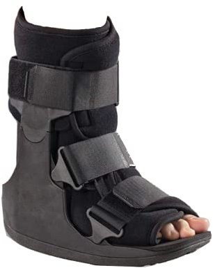 RO+Ten | Equal 450 | Tutore a Stivaletto Rigido Basso | Scarpe Ortopediche Donna e Uomo | Tutore Caviglia Distorsione | Cinghia di Fissaggio (XS)