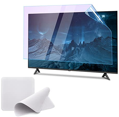 AIZYR Anti Glare Matte Screen Protector for 86 Inch Monitor Anti Blue Light/Eye Protection/Anti Scratch Film, Relieve Eye Strain and Help You Sleep Better,75.9x43.5inch