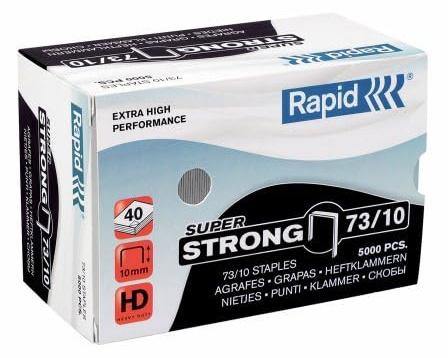 Rapid 24890400 73/10mm Heftklammern 5M Super Strong