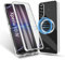 MeiyueEr Hülle für Sony Xperia 10 IV - [Kompatibel mit Magsafe] 360 Grad Vorne und Rückseite Schutz Case Magnetische Adsorption Metallrahmen Handyhülle Case - Magnetic Silber