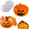 stampi in silicone per barattoli in resina, a forma di zucca, con coperchi, per conservare gioielli fai da te, contenitori per caramelle