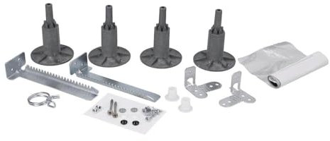 easyPART Kompatibel/Ersatz für Beko 1784430011 Montagematerial mit Füßen für integrierte Geschirrspüler