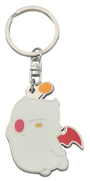 Square Enix Final Fantasy Series Metall-Schlüsselanhänger – Moogle, Weiß, S