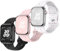 3er Stück Band für Apple Watch Armband 41mm 40mm 38mm 46mm 42mm 45mm 44mm 49mm, Silikon Band Kompatibel mit Apple Watch 10 SE 9 8 7 6 5 4 3 2 1 Ultra