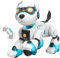 Chien Robot, Télécommande Chien Robot Interactif Programmable pour Enfants, Contrôle Gestuel et Contrôle Vocal, Chant, Danse, Yoga, Robot Chien Intelligente Cadeaux pour Garçons Filles