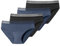 Schiesser - Secret Care - Perioden Slip - 4er Pack (34/36 Schwarz/Flieder)