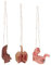 SUPVOX 3Pcs Simulated Organ Hangings Props Realistic Halloween Tricky Decor Design for Spooky Parties