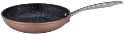 LAGUIOLE Poêle 20 cm Gam’Hotel Élégance | Aluminium forgé, céramique sans PFOA/PFAS, fond impact, poignée inox isolante, induction, four 230°C, finition cuivre