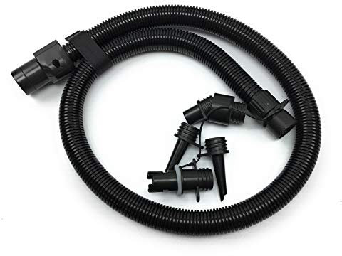 Seamax Nylon Air Hose Kit 20PSI SUP Electric Air Pump (Version 2: SUP Hose with Multiple Adapters)
