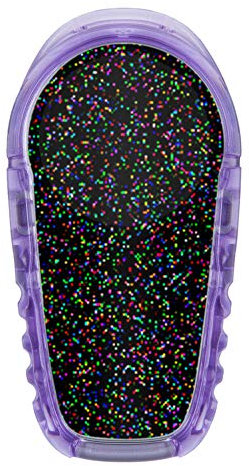 Aufkleber Sticker für Dexcom G6 Sensor 2x Black Galactic myDili Diabetes
