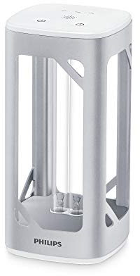 Philips UV-C Desinfektionstischleuchte, 24W, Silber