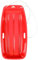 Trespass Icepop Schlitten mit Seil Kunststoff Winter Erwachsene Schnee Schlitten Ski Board (Rot)…