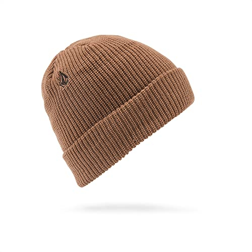 Volcom Bonnet Full Stone, Moka, Taille Unique Homme