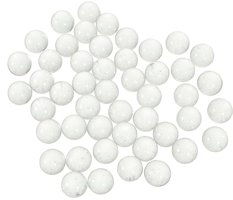 MERRYHAPY 90stücke Klare Glasperlen Vasenfüllmaterialien Runde Glas-murmeln Für Fischtank-Dekoration Durchsichtige Glasornamente Für Bastelprojekte Und Hochzeitsdekoration